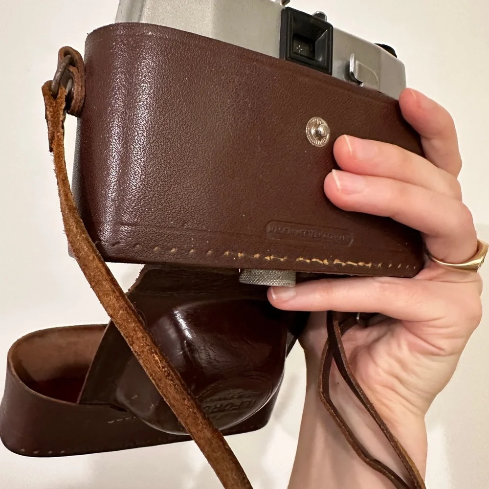 Ilford Sportsman Classic Camera - Silver and Brown